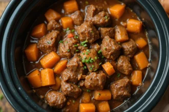 Slow Cooker Beef Stew With Carrots