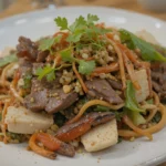 Japanese Beef Salad With Vegetables