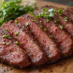 Sliced Beef With Fresh Herbs