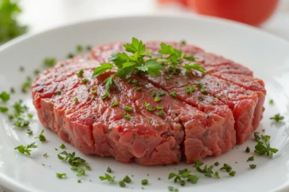 Fresh Beef With Herbs