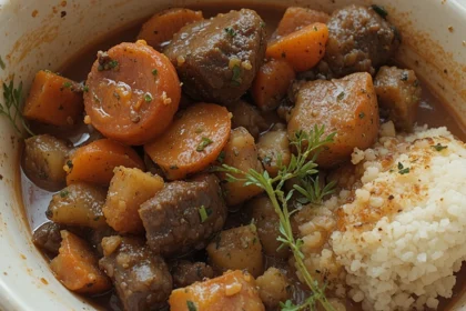Braised Beef Stew With Carrots