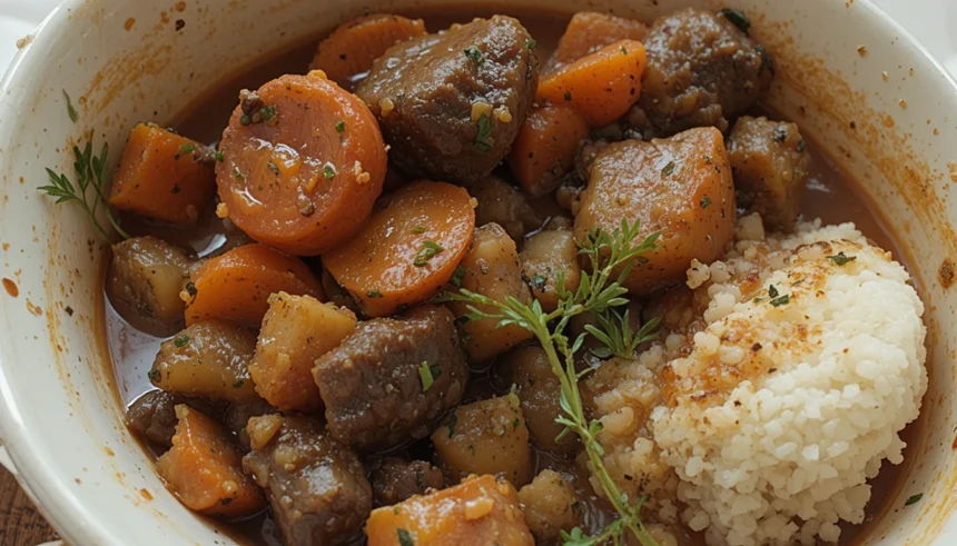 Braised Beef Stew With Carrots