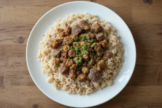 How To Cook Brown Rice With Beef