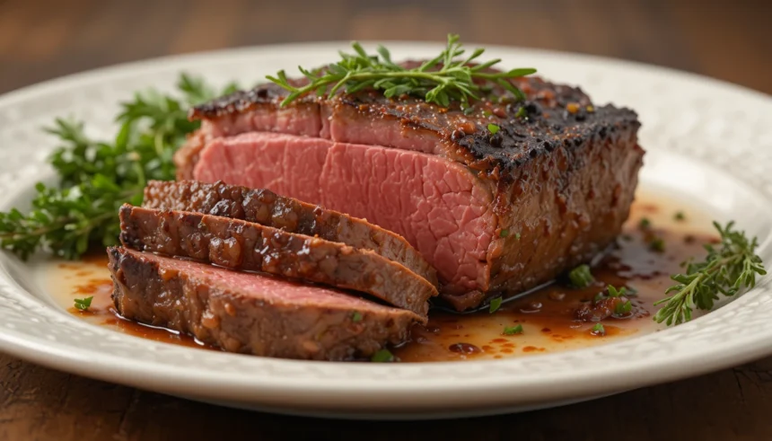 Oven-Roasted Beef With Herbs