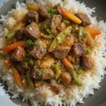 Thai Beef Stir-Fry With Rice
