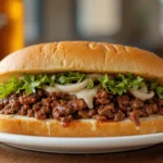 Italian Beef Sandwich With Fries