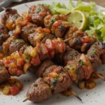 Grilled Beef Skewers With Salsa