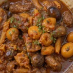 Beef Stew With Pasta And Olives